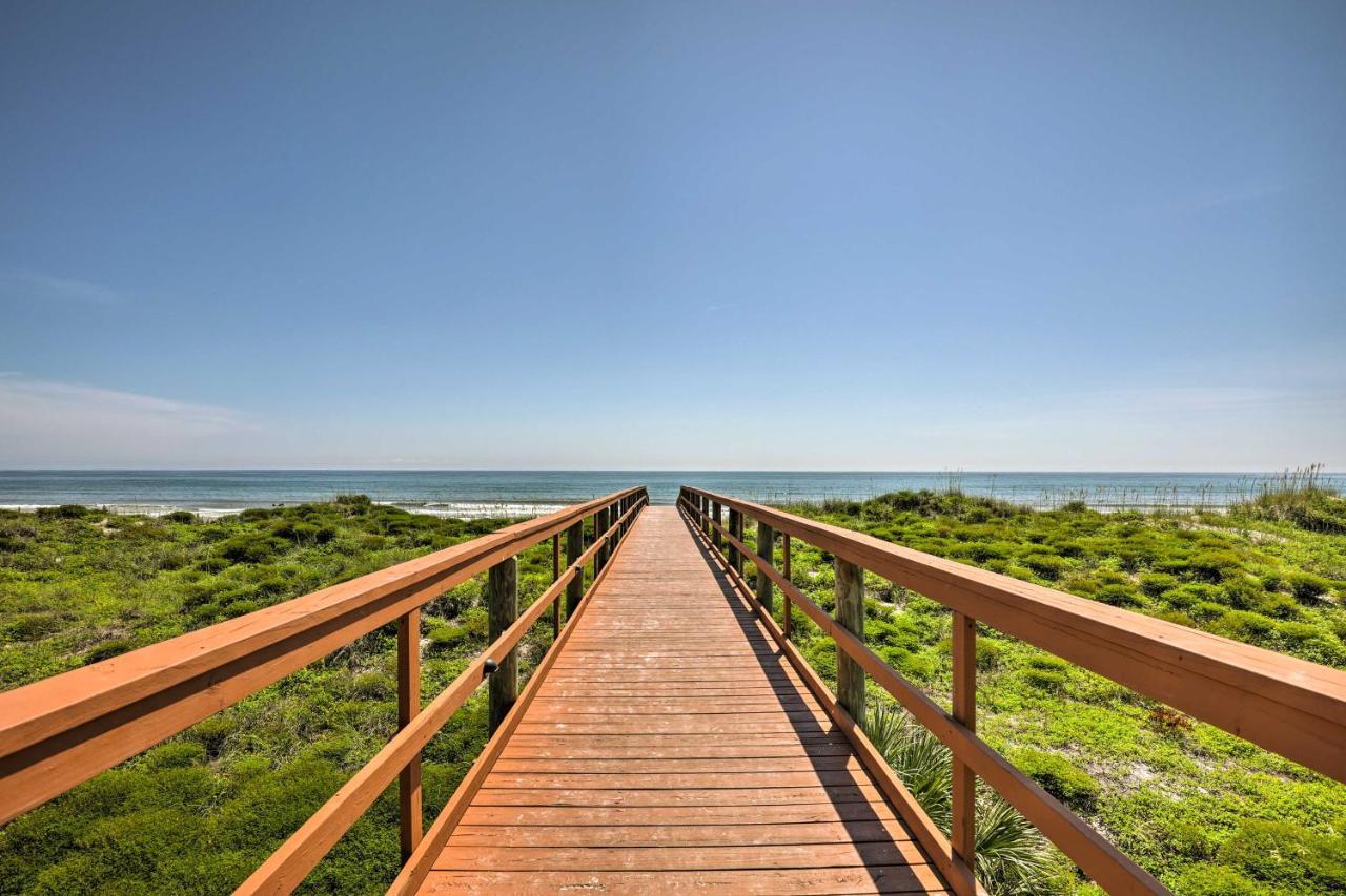Oceanfront St Augustine Studio With Pool Access! St. Augustine Zewnętrze zdjęcie