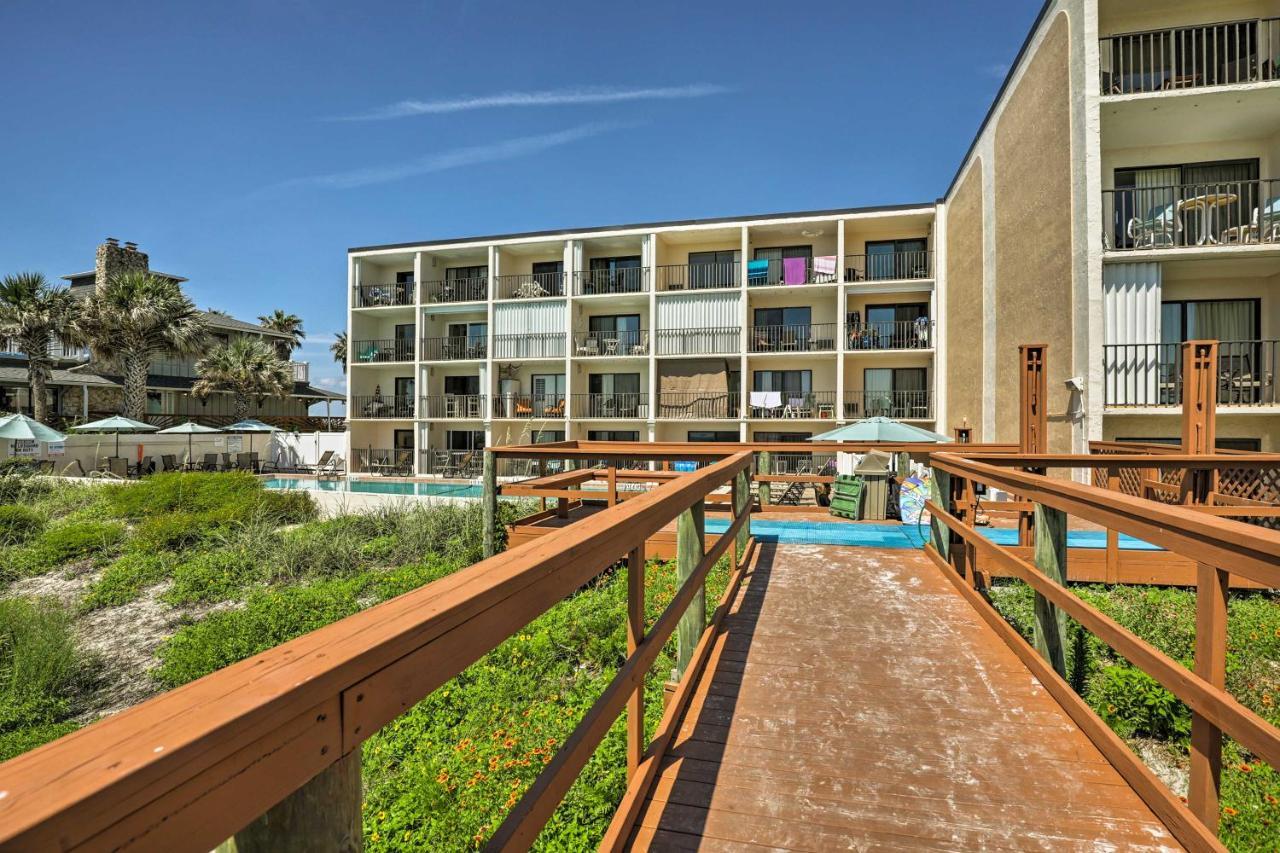 Oceanfront St Augustine Studio With Pool Access! St. Augustine Zewnętrze zdjęcie
