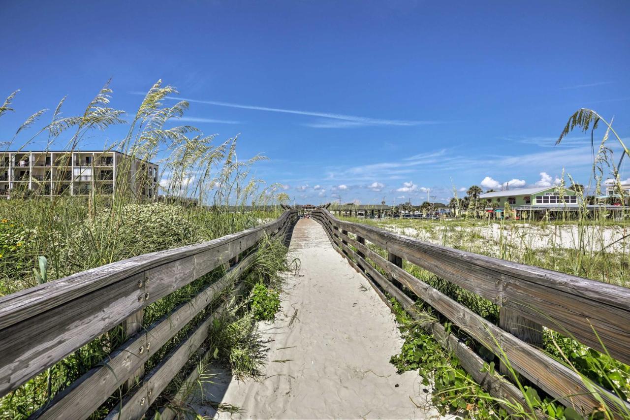 Oceanfront St Augustine Studio With Pool Access! St. Augustine Zewnętrze zdjęcie