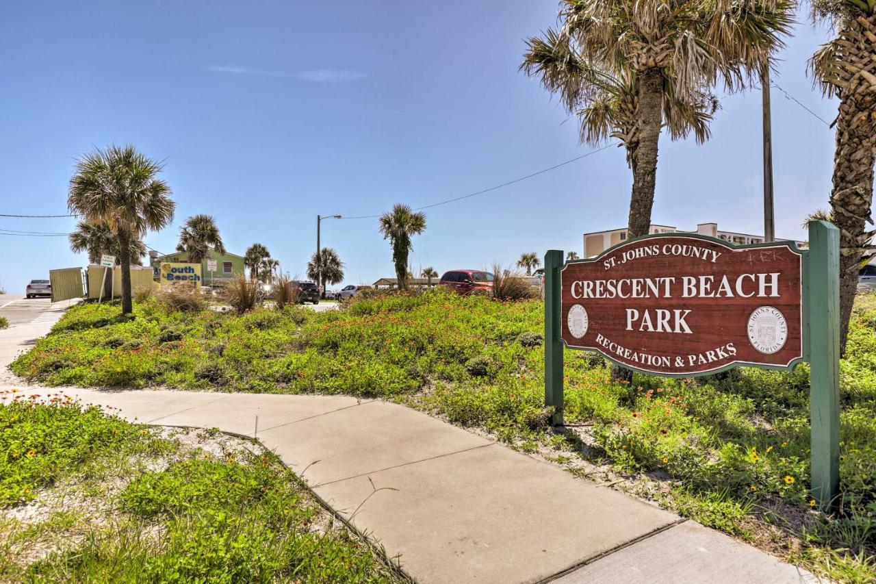 Oceanfront St Augustine Studio With Pool Access! St. Augustine Zewnętrze zdjęcie